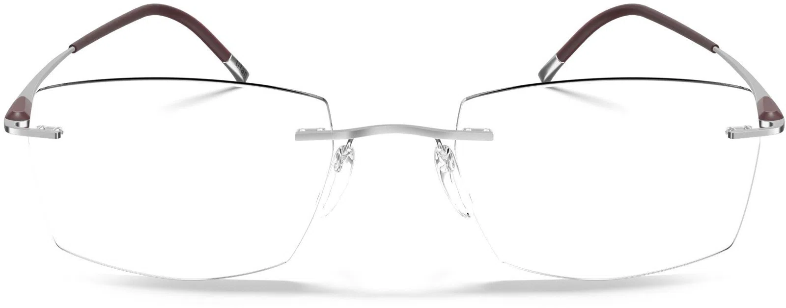 Silhouette Purist Color Groove Demo Rimless 5561 Eyeglasses - view 75